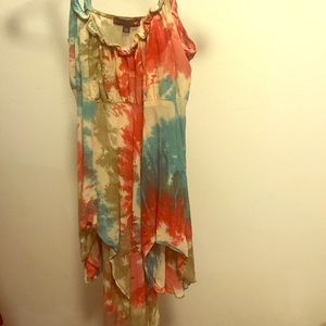 Shark Bite Tie Dye Tank